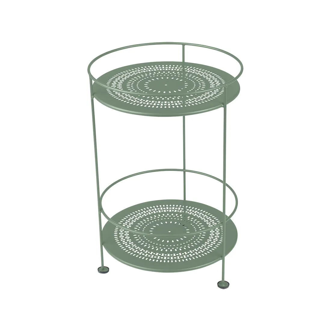 Fermob GUINGUETTE GUERIDON DOUBLE PLATEAU PERFORE